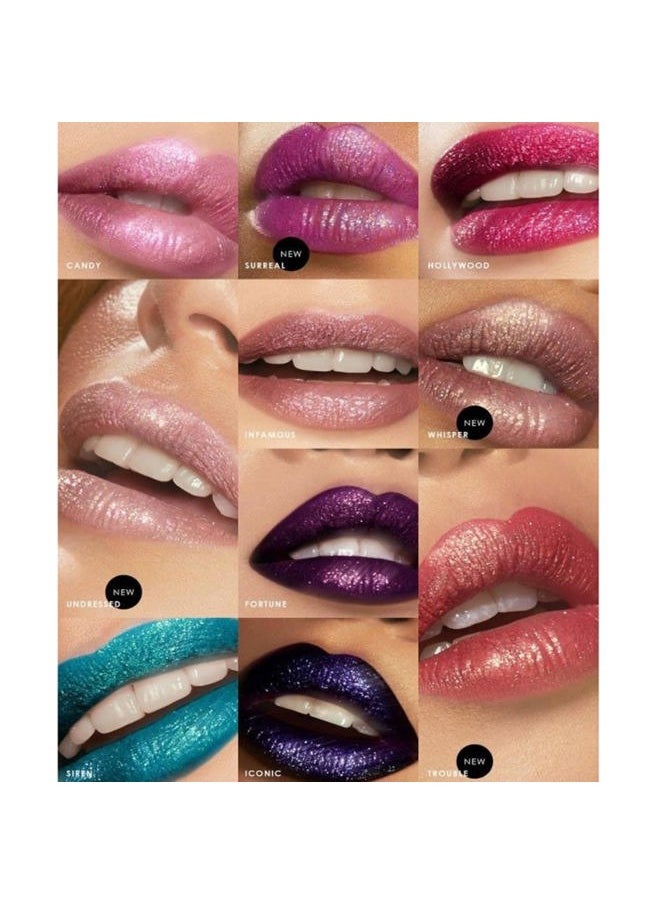 12 Pcs Matte Liquid Lipstick Set Lip Makeup, Glitter Diamond Shining Lip gloss 24 Hour Long Lasting Waterproof Halloween Makeup Lipsticks Gift Set for Women