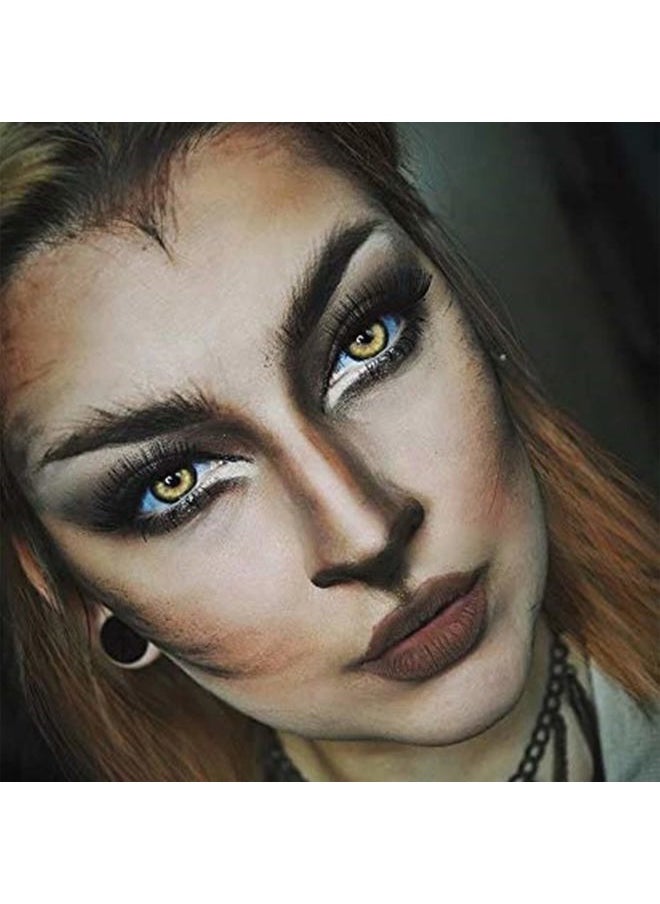 Black Grey Smokey Eyeshadow Palette 9 Colors Cool Toned Matte Glitter Eyeshadow Palette Longlasting Waterproof Smoky Eye Shadow for Girls and Women (Set 1, Black Grey)