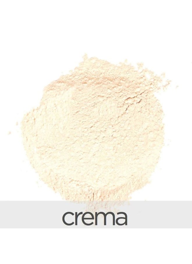 Loose Mineral Foundation, Non-Chemical SPF50, Only 4 Ingredients, Reef-Safe, Non-Nano, Natural Mineral Makeup with Sun Protection | 10g | Crema