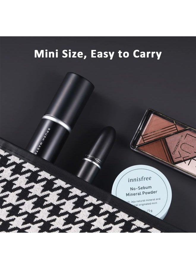 Retractable Kabuki Makeup Brush for Blush, Bronzer, Foundation, Powder, Travel Face Cosmetic Brush