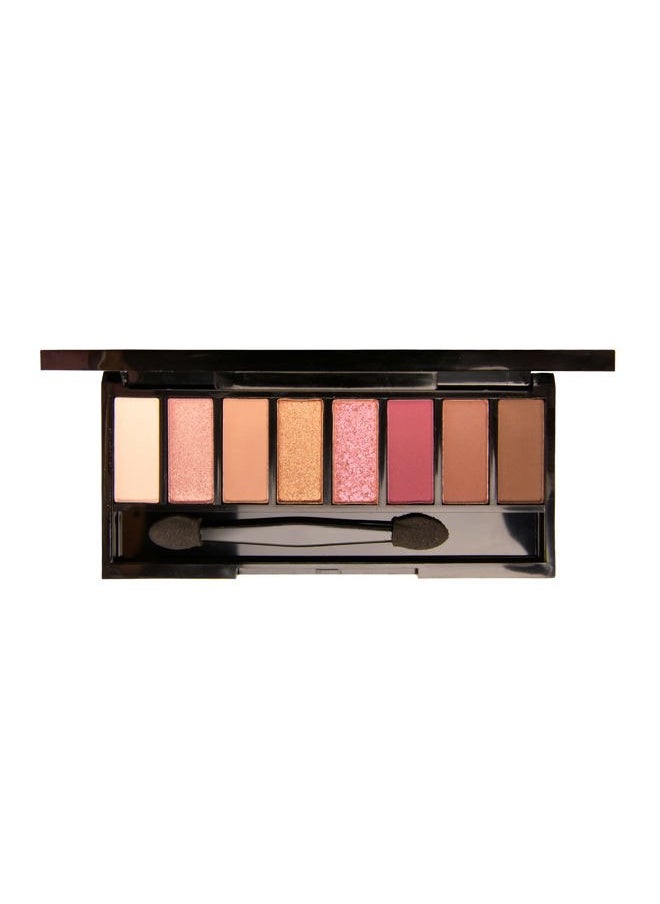 8 Color Eyeshadow Palette with Applicators, High Pigment Matte Shimmer Neutral Smoky Eyeshadow Palette, Cruenlty Free