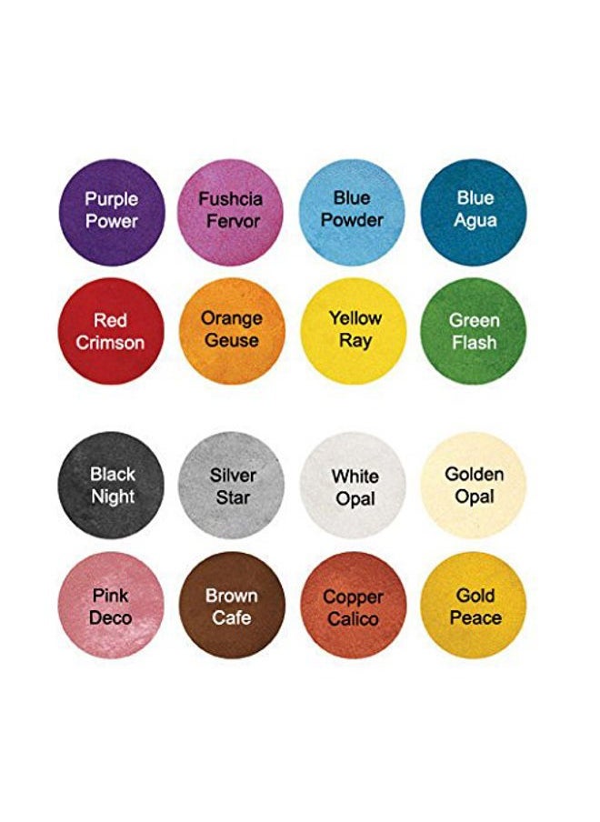FantasEyes, Professional Eye Shadow, Red Crimson