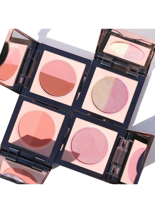 Blush Cheek & Glow - Florence Duo (Matte mauvy pink duo) Net wt. 2 g. / 0.07 oz.