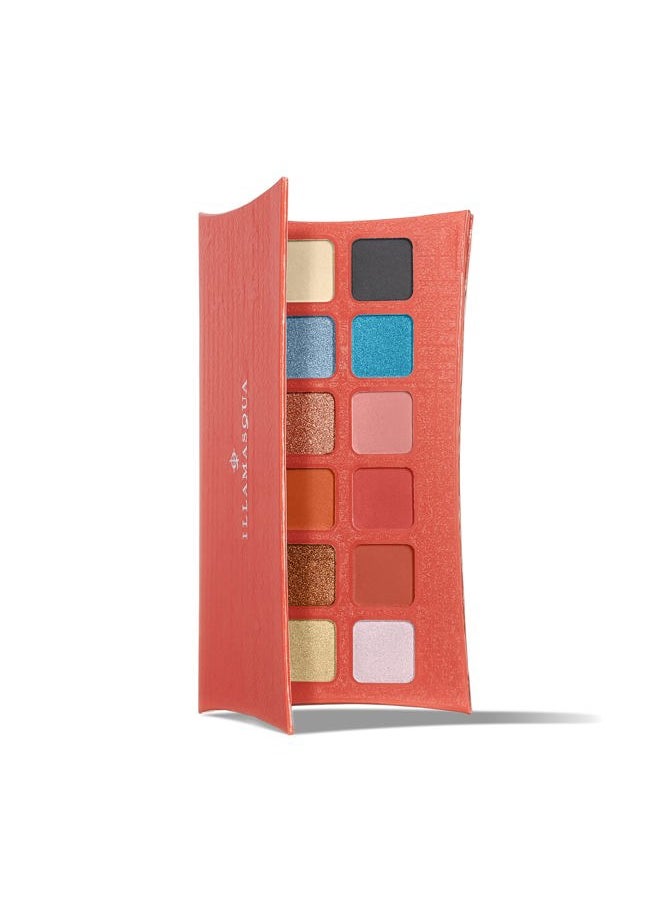 Artristry Eyeshadow Palette Expressionist - Highly Pigmented Satin Matte and Metallic Shimmer - 12 Versatile Shades - Vegan