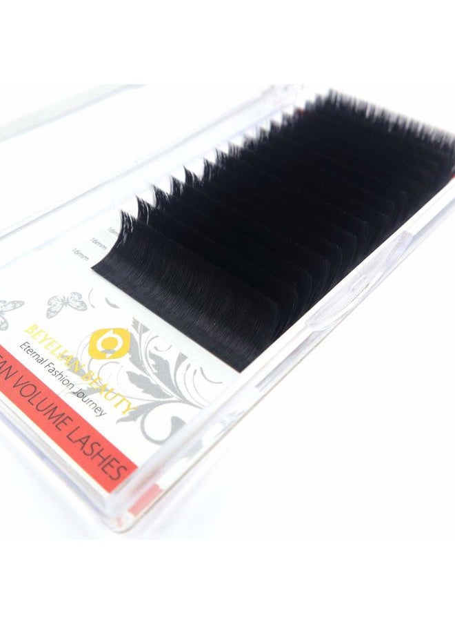 Volume Lash Extensions, Easy Fan Eyelash Extensions, 0.03 CC Curl 9-15mm Mixd, Self Fanning Individual Lashes, Semi-permanent Long Lasting Blooming Lashes for Professional Salon Use