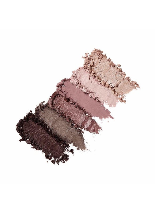 Escapades Eyeshadow Palette, 6 Pigmented Powder Eye Makeup Shades in Matte & Shimmer Finishes, Korean Beauty Palettes - Date Night