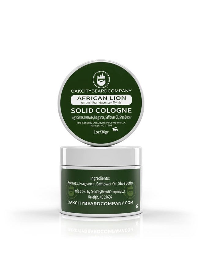 Sandalwood Vanilla - Solid Cologne - 1 Ounce - Sandalwood - Vanilla - Tonka Bean