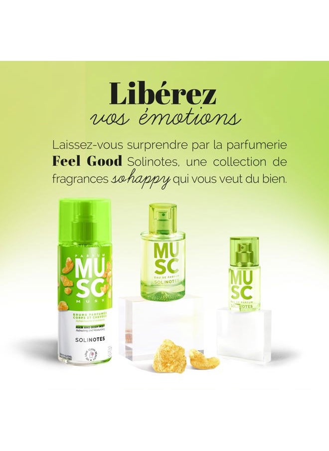 SOLINOTES Musk Perfume for Women - Eau De Parfum | Delicate Floral and Soothing Scent - Made in France - Vegan - 1.7 fl.oz