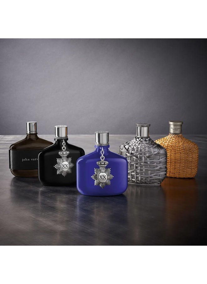 Men's Cologne by John Varvatos, XX Indigo, 2.5 Fl Oz Eau de Toilette EDT Spray