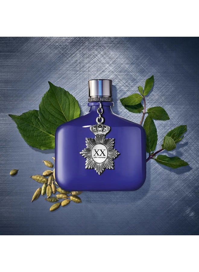Men's Cologne by John Varvatos, XX Indigo, 2.5 Fl Oz Eau de Toilette EDT Spray
