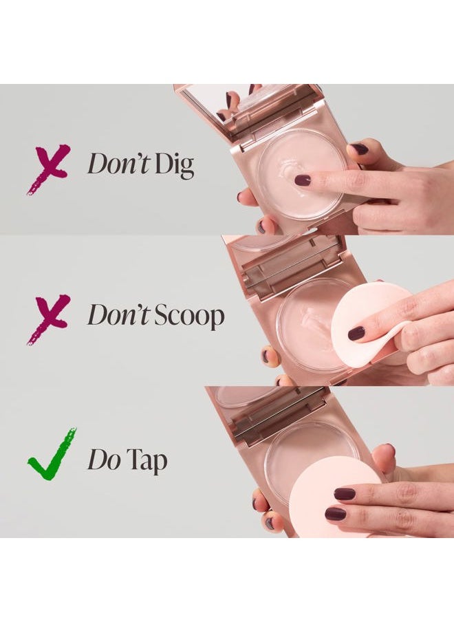 Poreless Face Defender Blurring Primer & Blotting Setting Powder - Long-Lasting Matte Finish - Tap & Pat Product on Skin - Control Shine - Blurs Pores & Extends Makeup Wear - Full-Size