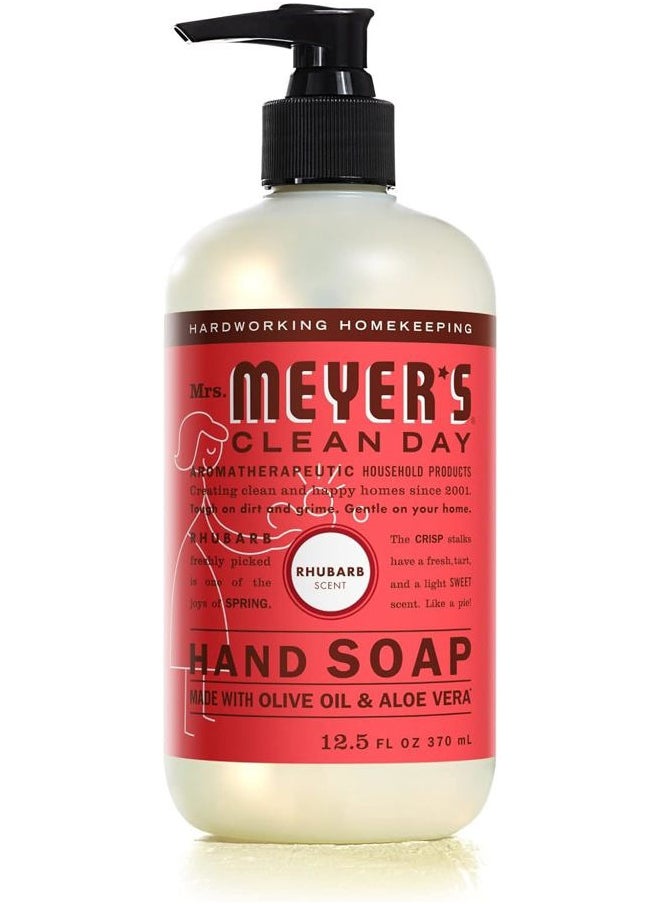 Hand Soap, Made with Essential Oils, Biodegradable Formula, Rhubarb, 12.5 fl. oz
