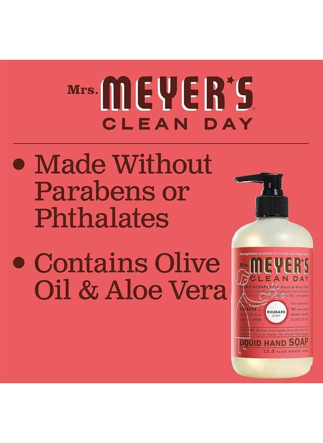 Hand Soap, Made with Essential Oils, Biodegradable Formula, Rhubarb, 12.5 fl. oz