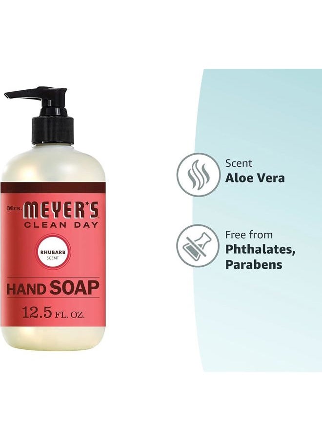Hand Soap, Made with Essential Oils, Biodegradable Formula, Rhubarb, 12.5 fl. oz