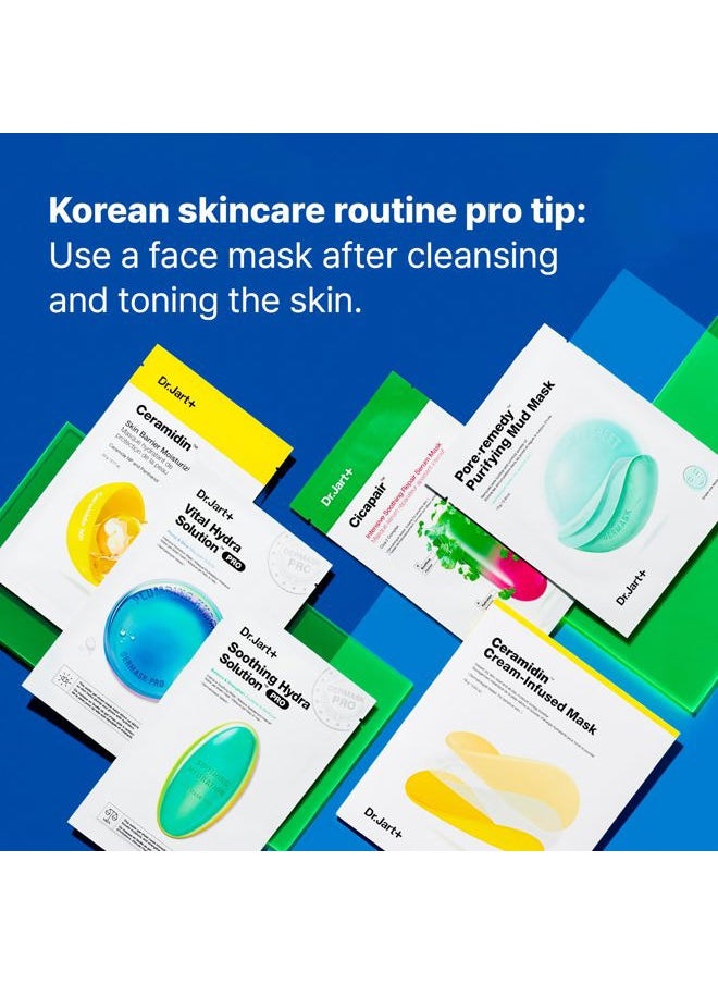 Dermask Micro Jet Brightening Solution Face Mask | Sheet Mask | Korean Skin Care, 1 Pack