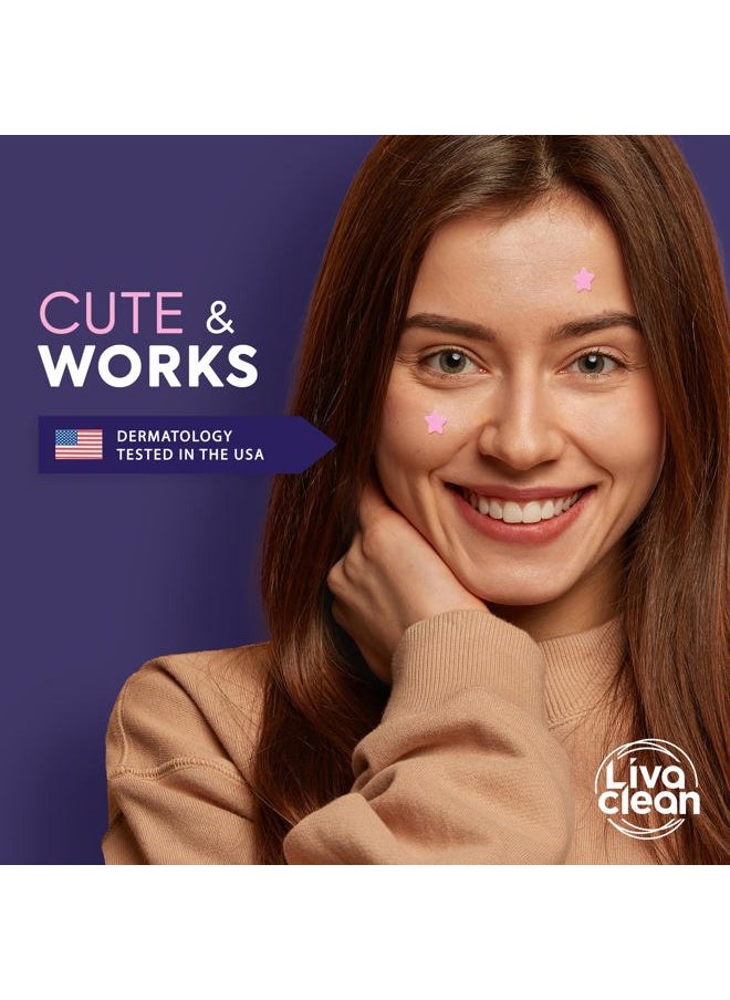 Star Pimple Patches for Face w/Hydrocolloid, Salicylic Acid & Tea Tree, 240 Patches, Hydrocolloid Acne Patch, Cute Star Pimple Patch for Healing Stickers Zit Superstar