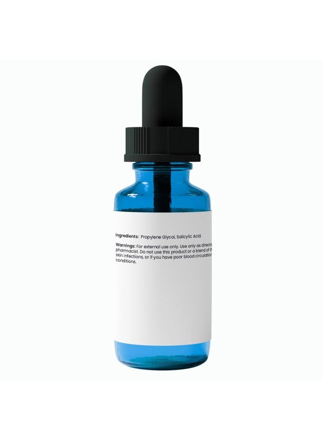 Salicylic Acid 20% Solution, 1 fl oz Glass Dropper, Pure & Simple Serum