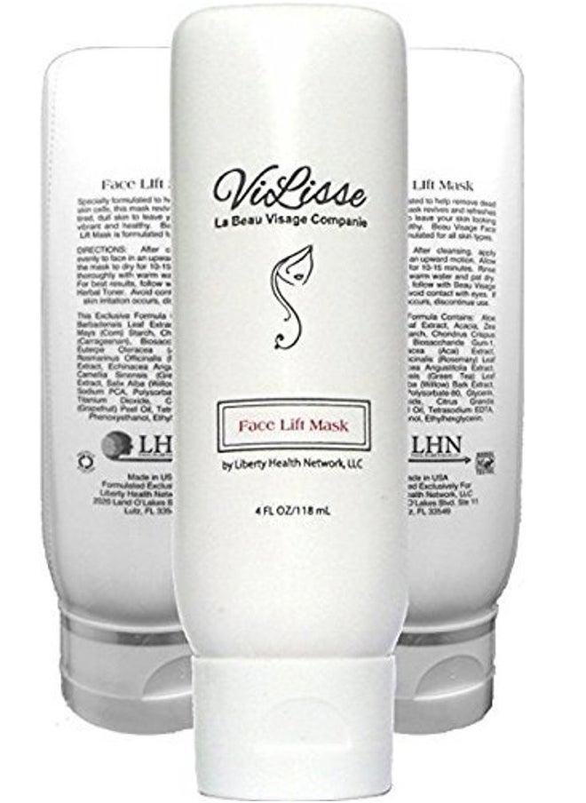 Facial Mask All Natural Ingredients.No Surgery Instant Face Lift in a Tube.Thick Professional Formula Developed for Anti-Aging.Reduces Sags, Bags & Wrinkles.Fast and Long Lasting Results