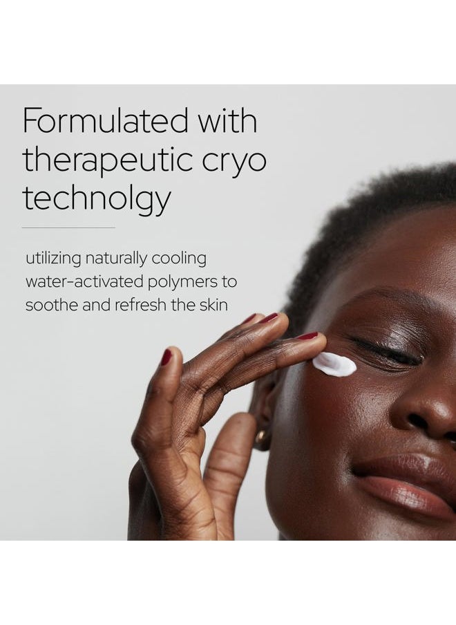 Cooling Cryo Eye Cream - Anti-Aging, Hydrating Under Eye Concentrate Formulated For Targeting Dark Circles, Fine Line, Wrinkles, Puffiness & Bags