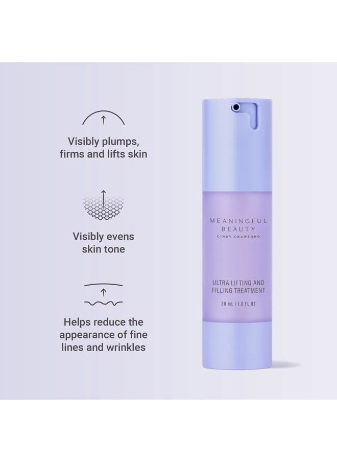 Ultra Lifting & Filling Treatment -Melon Extract Day Serum, Purple, 1 Fl Oz