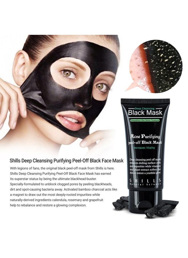Blackhead, Removes Blemishes, Purifyies, Cleanses Skin. Activated Charcoal (50 ml)