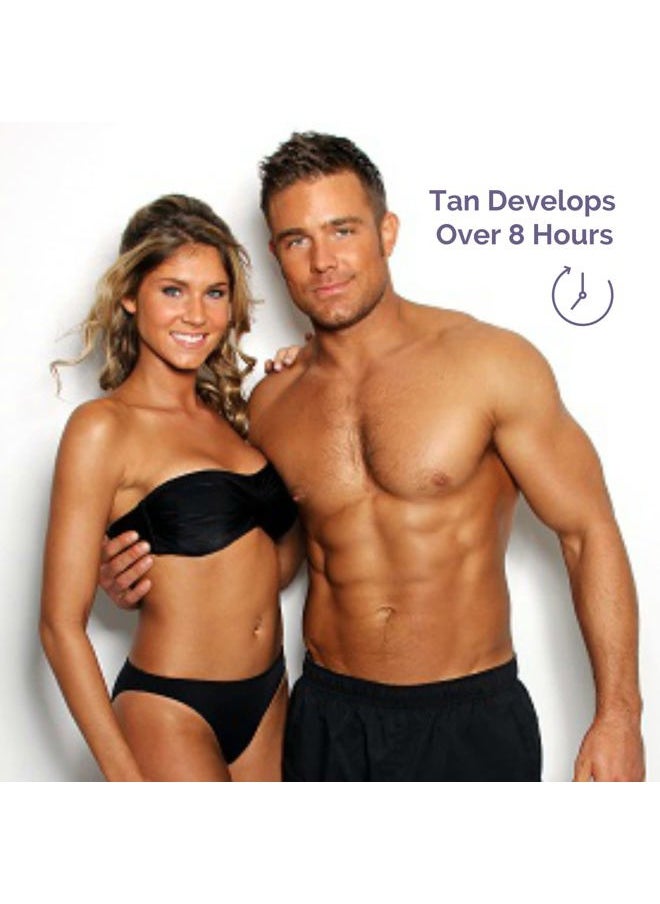 Sun Laboratories By Giesee Ultra Dark Spray Tan Solution 1/2 Gallon - Professional Sunless Tanning Spray for Airbrush Tan, Self Tanner Mist, Sun Tanning Lotion, Fake Tan