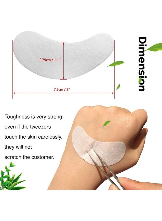 100 Pairs GreenLife Natural Hydrogel Eye Gel Pads - Collagen and Aloe Vera Patches for Under Eyes - Eyelash Extension Kit