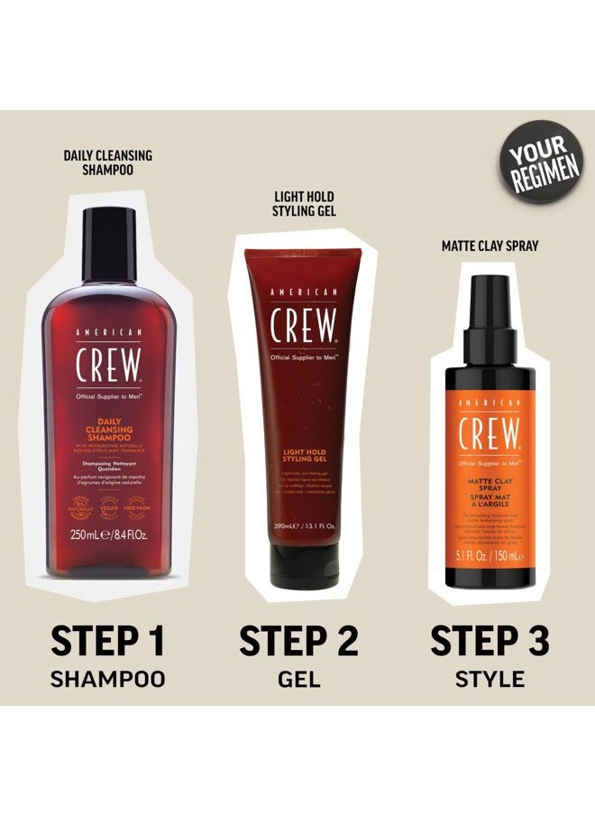 American Crew Men's Hair Spray, Medium Hold, 8.45 Fl Oz