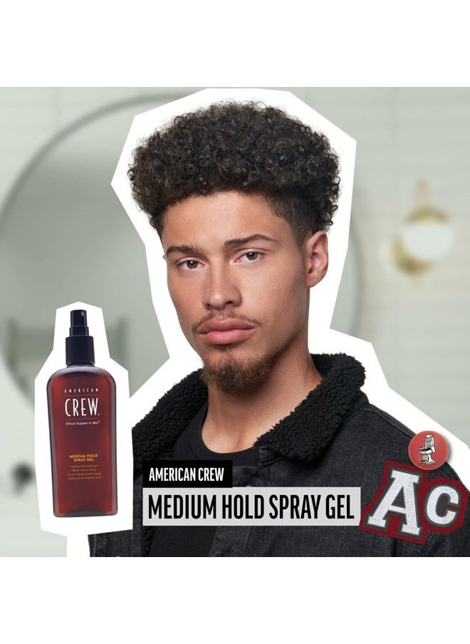 American Crew Men's Hair Spray, Medium Hold, 8.45 Fl Oz