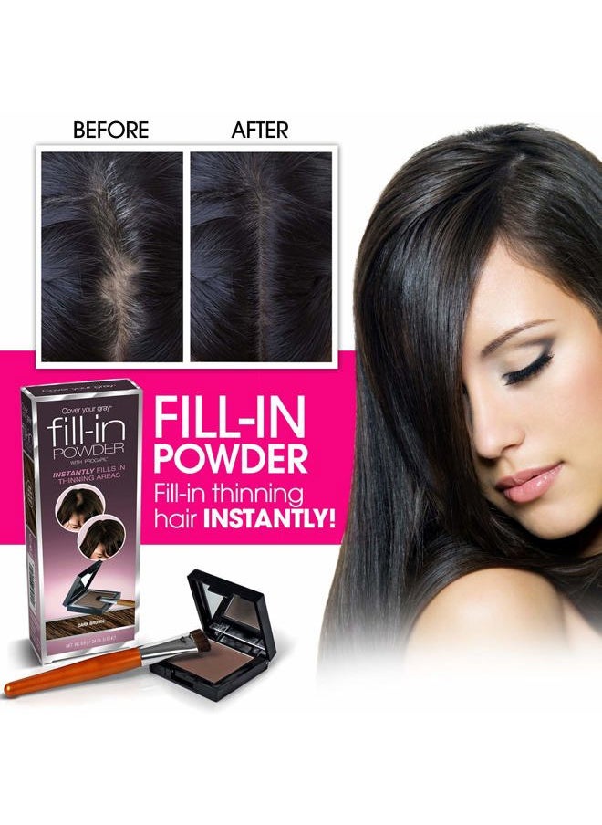 Fill In Powder Pro for Men - Dark Brown/Black