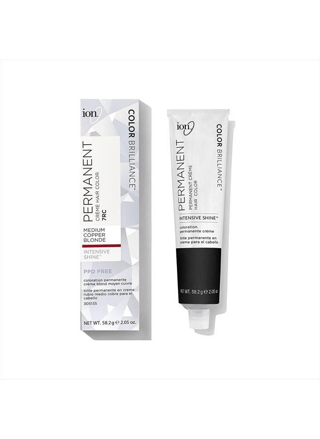 Ion Permanent Creme Hair Color - Copper Blonde