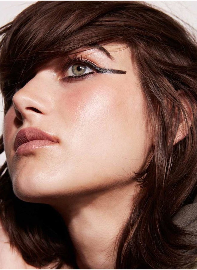 Khôl Eyeliner | Waterproof Eyeliner Pencil with Built-in Smudger | Long-Lasting Intense Color I Jet Black