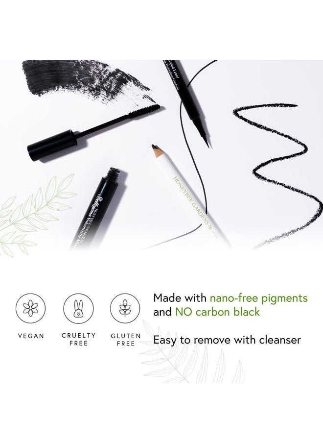 ProTip Clean Liquid Liner, Black, Nano-Free Pigments, Long-Wearing, 0.034 fl oz