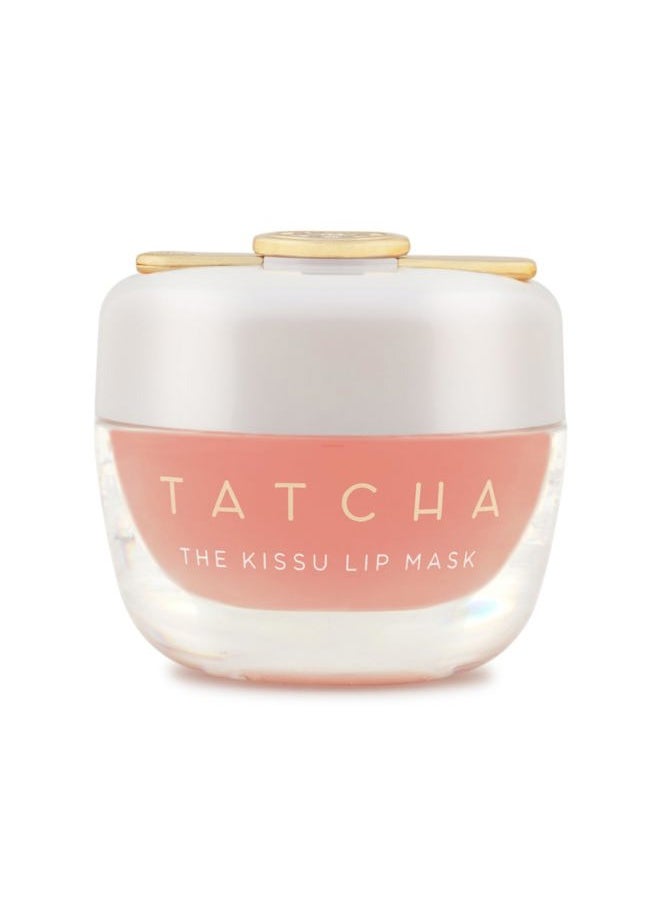 Tatcha Kissu Lip Mask | Overnight Lip Scrub Exfoliator to Plump and Hydrate Lips, 9.0 G | 0.32 oz