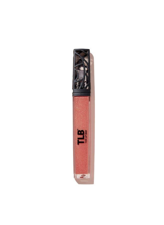 Vegan Non-Sticky Lip Gloss, with Hydrating Shea Butter for a Lightweight, High Shine Finish, Minimalist - Clear