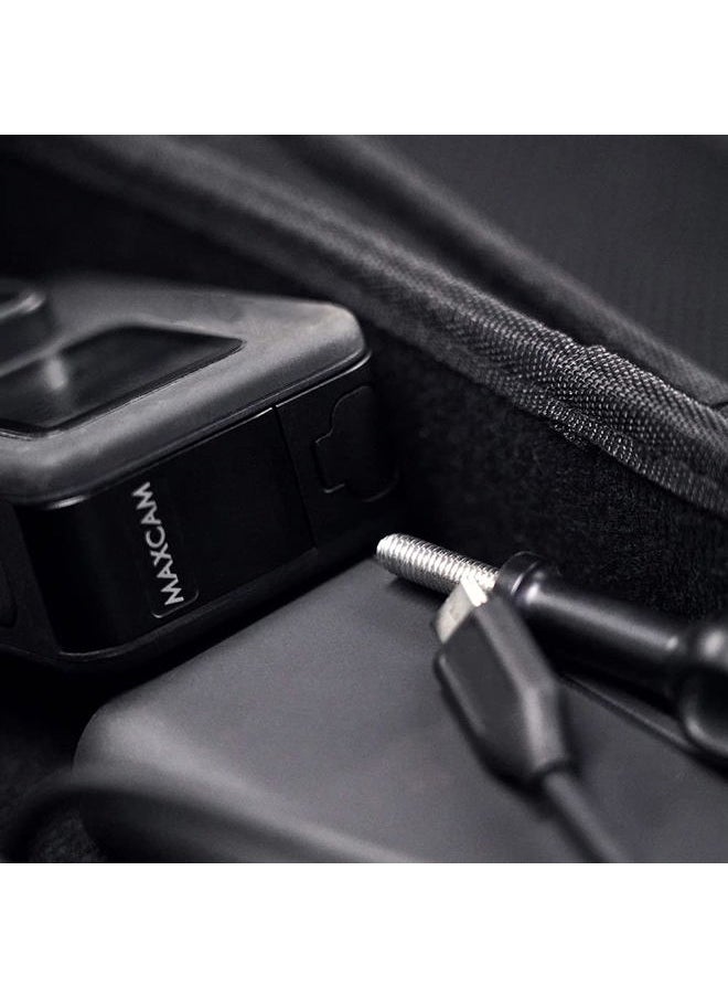 Aluminum Alloy Battery Cover Door for GoPro HERO13/HERO12/HERO11/HERO10/HERO9 Black