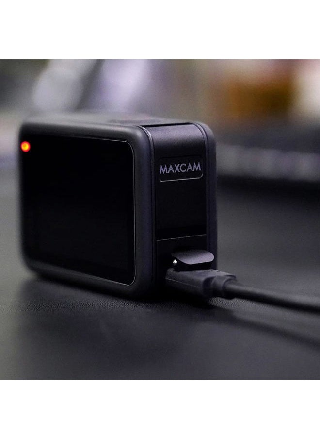 Aluminum Alloy Battery Cover Door for GoPro HERO13/HERO12/HERO11/HERO10/HERO9 Black