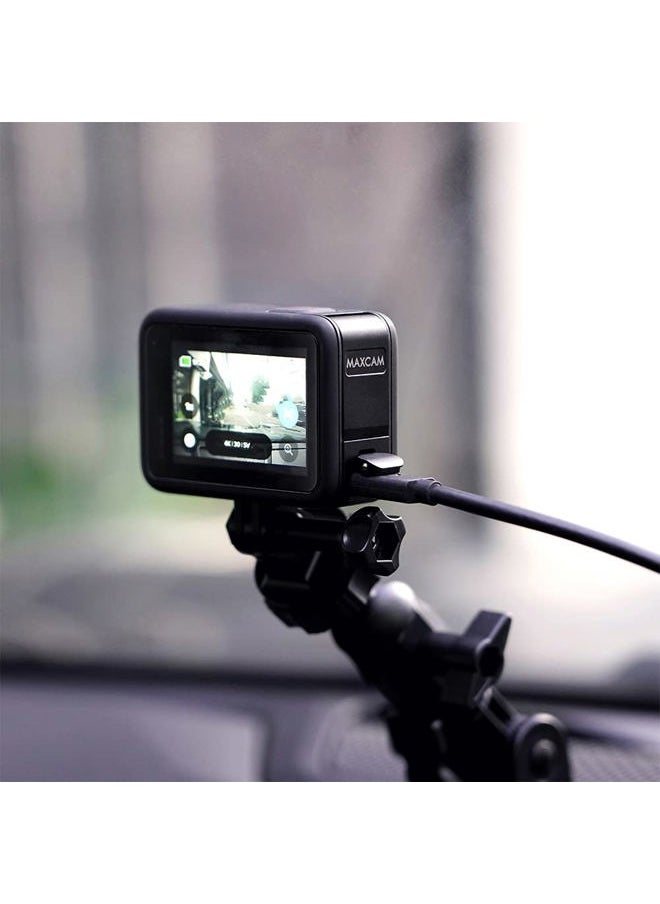 Aluminum Alloy Battery Cover Door for GoPro HERO13/HERO12/HERO11/HERO10/HERO9 Black