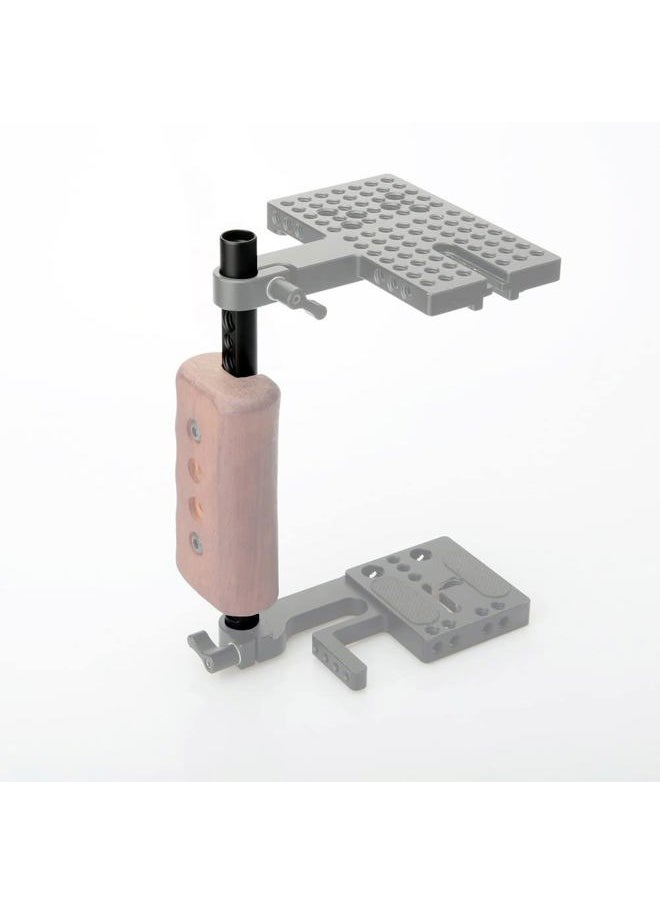 7.7 Inch 15mm Cheese Rod with 1/4 3/8 Locating Holes for DSLR Camera Cage Rig System - 074