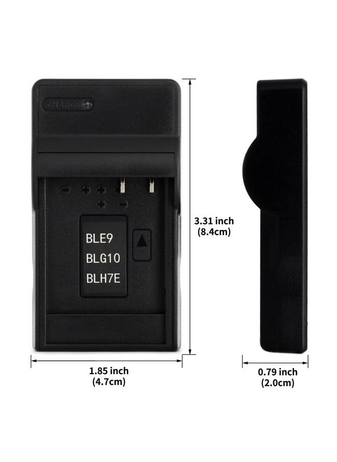 DMW-BLH7 USB Charger for Panasonic Lumix DMC-GF3, Lumix DMC-GF5, LUMIX DMC-GF6, Lumix DMC-GM1, Lumix DMC-GX7, Lumix DMC-LX100, LUMIX DMC-TZ101, Lumix GX7, Lumix LX100, DMC-GM5K Camera and More