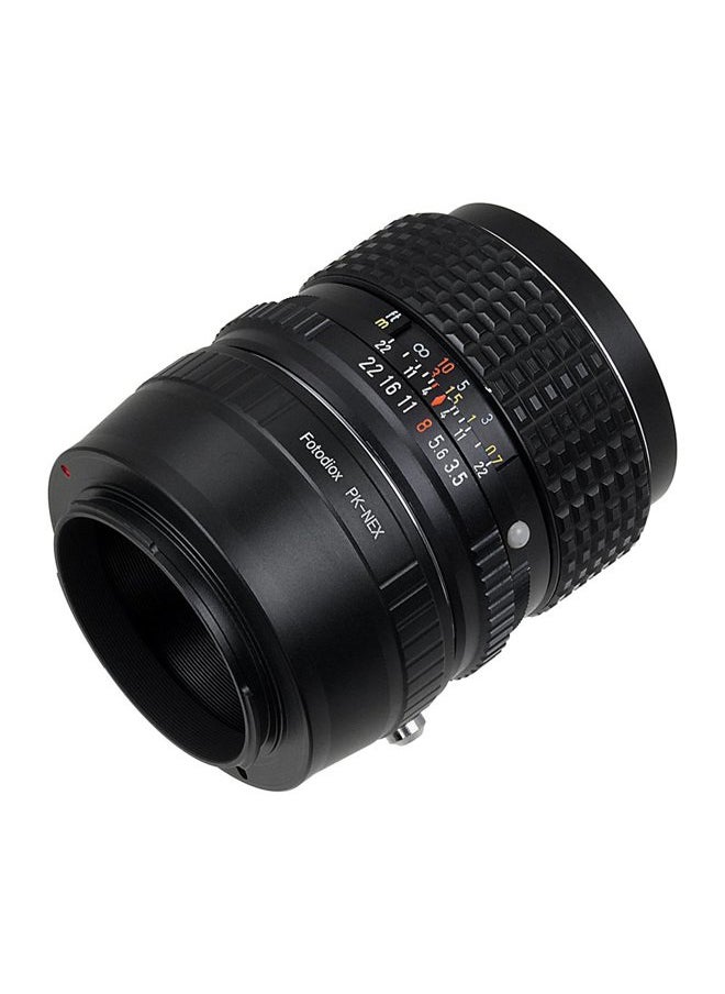 Lens Mount Adapter- PK-NEX, Pentax K/PK Lens to Sony Alpha Nex E-mount Camera Adapter, fit Sony NEX 3, Nex 5, NEX-VG10