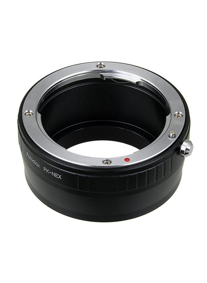 Lens Mount Adapter- PK-NEX, Pentax K/PK Lens to Sony Alpha Nex E-mount Camera Adapter, fit Sony NEX 3, Nex 5, NEX-VG10