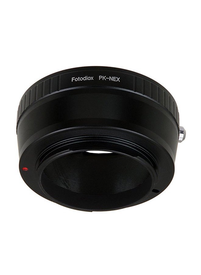 Lens Mount Adapter- PK-NEX, Pentax K/PK Lens to Sony Alpha Nex E-mount Camera Adapter, fit Sony NEX 3, Nex 5, NEX-VG10
