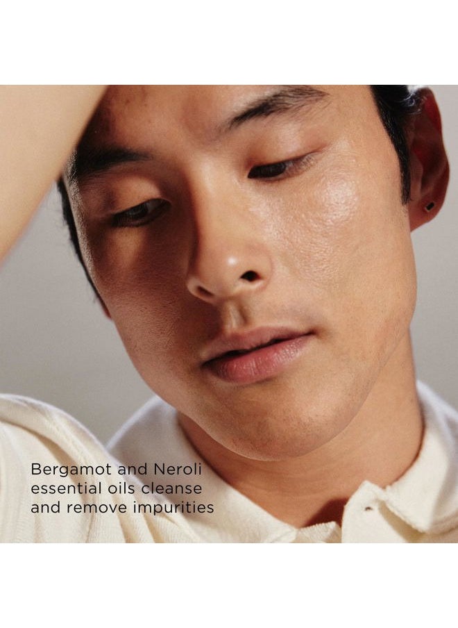 Bergamot & Neroli 2 in 1 After-Shave Balm & Daily Moisturizer for Men – Provides 8 hours of Restorative Hydration – Clinically Tested for Sensitive Skin – 3.3 oz