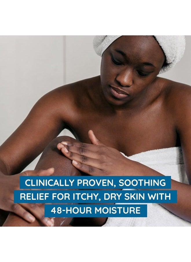 Skin Relief Moisturizing Lotion for Very Dry Skin with Soothing Triple Oat & Shea Butter Formula, Dimethicone Skin Protectant Helps Heal Itchy, Dry Skin, Fragrance-Free, 33 fl. oz