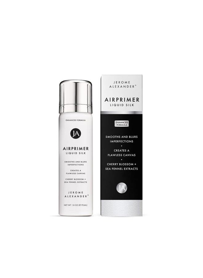 MagicMinerals LiquidSilk Air Primer by Jerome Alexander, Spray Formula Smoothes Skin & Minimizes Appearance of Pores for Flawless Makeup Application