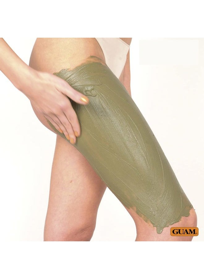 GUAM Anti Cellulite Seaweed Mud Infrared Body Wrap, FAST ACTION Hot Mud Body Mask with Tourmaline FIR, Skin Tightening Lipo Wrap for Cellulite Remover