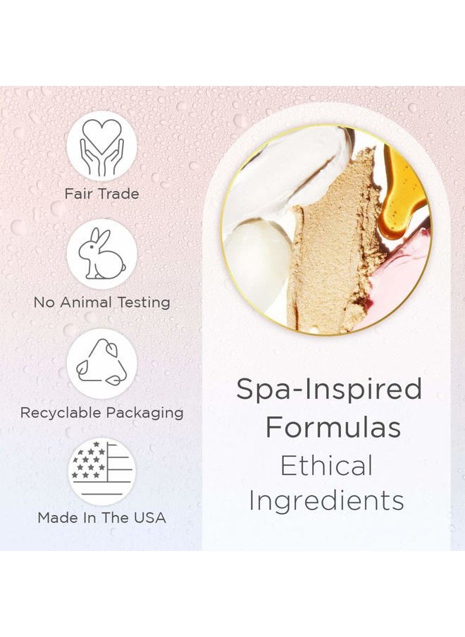 Birthday Cake Extraordinary Whipped Sugar Scrub - Pink Shimmer Body & Foot Scrub, Exfoliating & Moisturizing Skin Care with Coconut Oil & Honey, No Parabens (2 Ounce Travel Size)