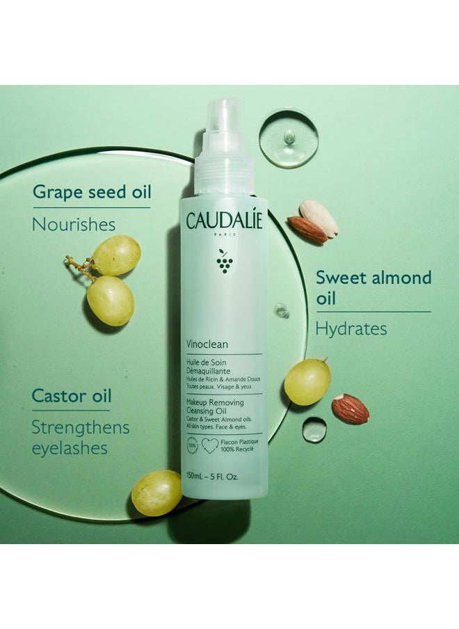Vinoclean Makeup Removing Cleansing Oil - 5 oz