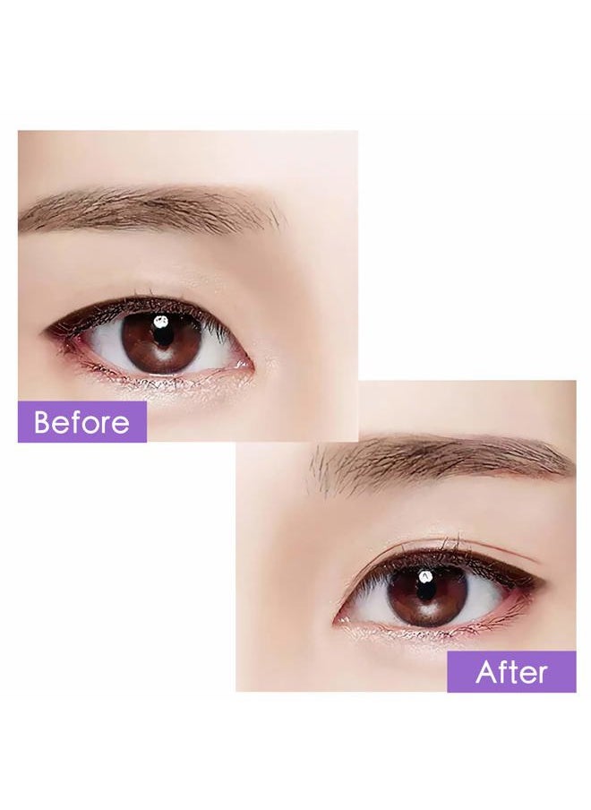 200 pairs Large Natural invisible One Side Eyelid Tape Stickers Waterproof Breathable Self-Adhesive Eyelid Lift Strip, Instant Eye Lift Without Surgery, Perfect for Uneven Droopy Hooded eyelids